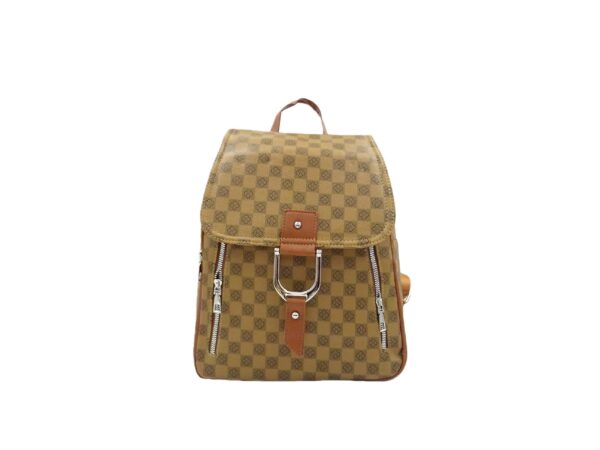 Lehajtós hátitáska lóhere mintával ER312