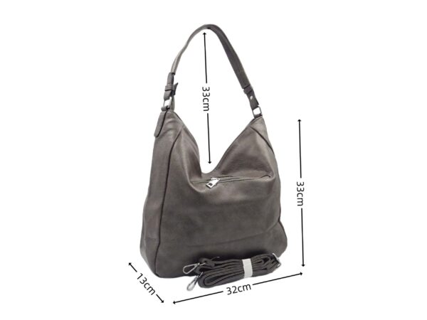 GH-1042back Sok cipzáras puha tapintású válltáska GH-1042