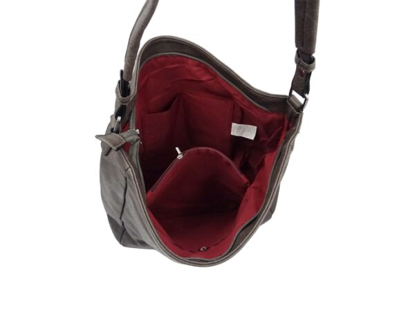 GH-1042in Sok cipzáras puha tapintású válltáska GH-1042