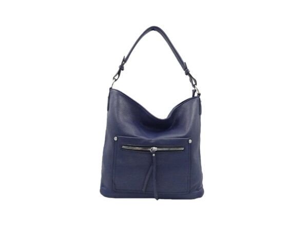 Divatos vödörtáska elöl cipzárral HH-172