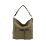 Divatos vödörtáska elöl cipzárral HH-172