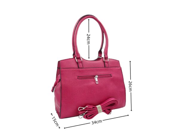 Elegáns válltáska szögletes fazonú HK1238