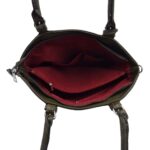 Divatos íves táska fém csattal HK1246