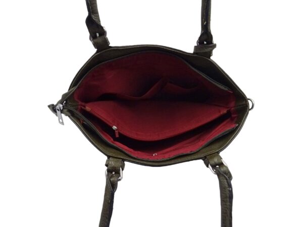 Divatos íves táska fém csattal HK1246