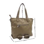 Letisztult válltáska fém lakattal SM2155