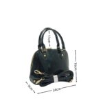 Szegeces kicsi lakk kézitáska SM2172