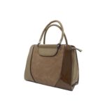 Divatos lakk kézitáska fonott pánttal SM88016