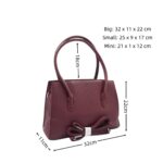 Stílusos, háromrészes női táskaszett MC463