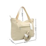 Divatos női shopper kézitáska 6840-351