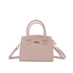 8150-663pink Merevített kockás női kézitáska 8150-663