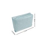 Fényes női kis pénztárca A825– 12db/doboz