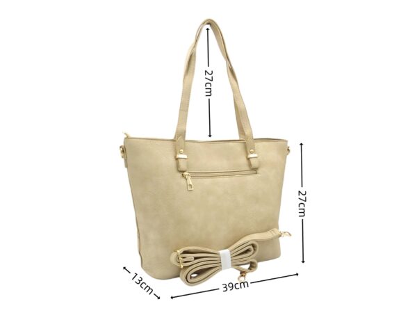 Cipzáras választós shopper táska ER806-1