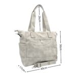 MX83-3back Charro női shopper táska textil pánttal MX83-3