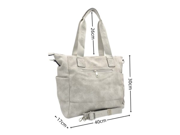 MX83-3back Charro női shopper táska textil pánttal MX83-3