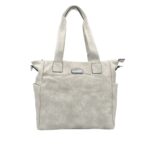 MX83-3beige Charro női shopper táska textil pánttal MX83-3