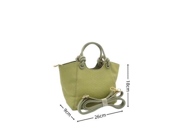 H022back Texturált mini kézitáska H022