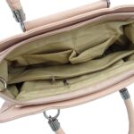 Divatos lakk kézitáska fonott pánttal SM88308