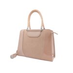 Divatos lakk kézitáska fonott pánttal SM88308